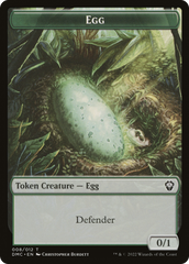 Treasure // Egg Double-Sided Token [Secret Lair Drop Series] | Impulse Games and Hobbies