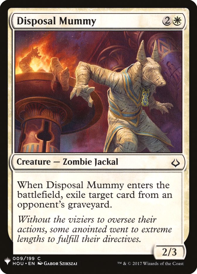 Disposal Mummy [Mystery Booster] | Impulse Games and Hobbies