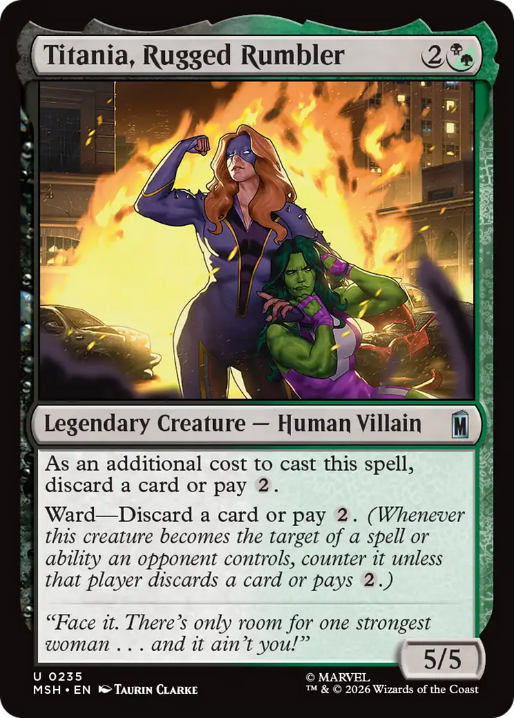 Titania, Rugged Rumbler [Marvel Super Heroes] | Impulse Games and Hobbies