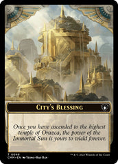 City's Blessing // Dragon Egg Double-Sided Token [Commander Masters Tokens] | Impulse Games and Hobbies