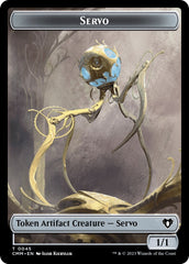 Servo // Ogre Double-Sided Token [Commander Masters Tokens] | Impulse Games and Hobbies
