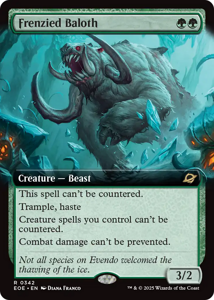 Frenzied Baloth (Extended Art) [Edge of Eternities] | Impulse Games and Hobbies