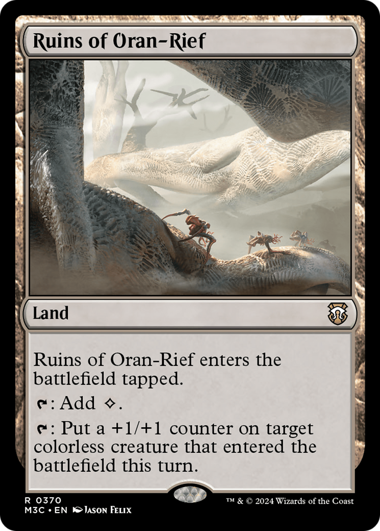 Ruins of Oran-Rief (Ripple Foil) [Modern Horizons 3 Commander] | Impulse Games and Hobbies