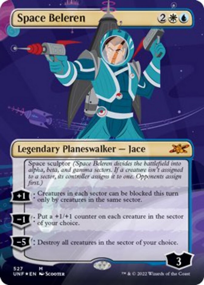 Space Beleren (Borderless) (Galaxy Foil) [Unfinity] | Impulse Games and Hobbies