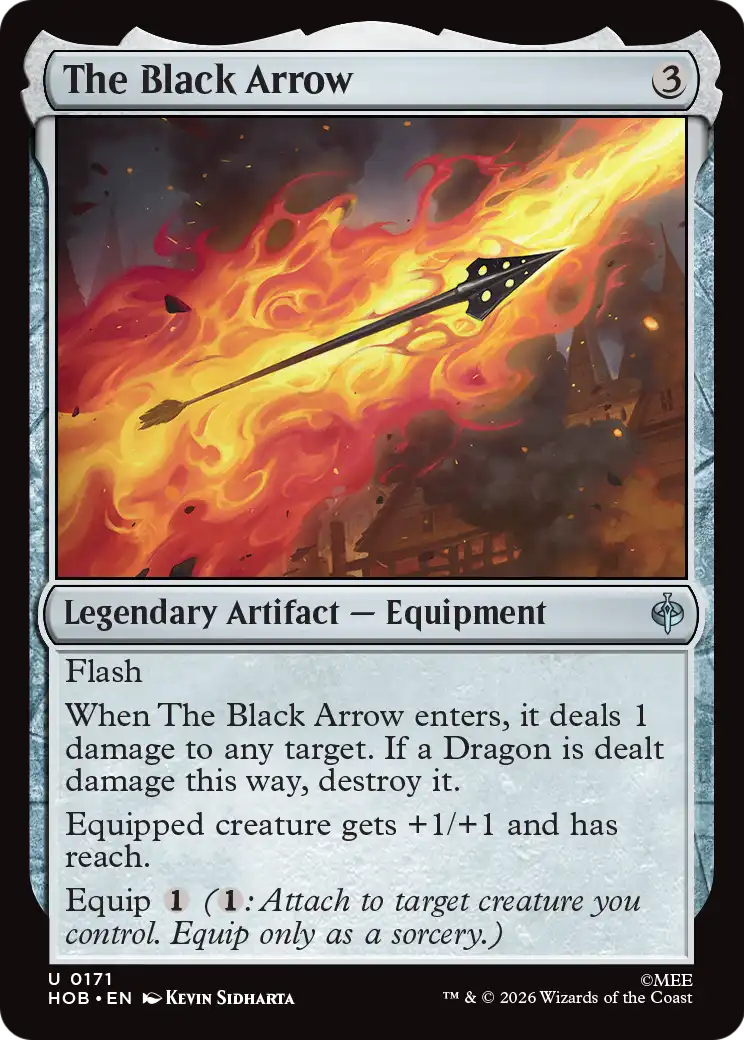 The Black Arrow [The Hobbit] | Impulse Games and Hobbies