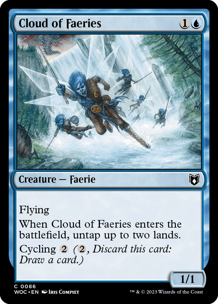 Cloud of Faeries [Wilds of Eldraine Commander] | Impulse Games and Hobbies