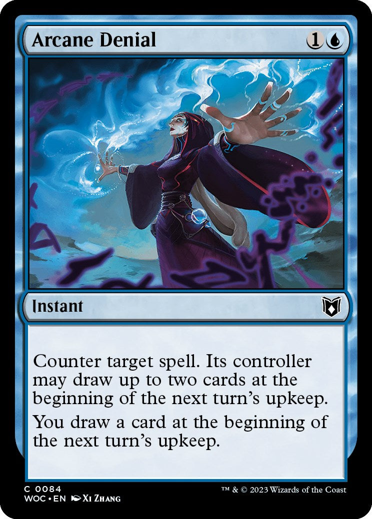 Arcane Denial [Wilds of Eldraine Commander] | Impulse Games and Hobbies