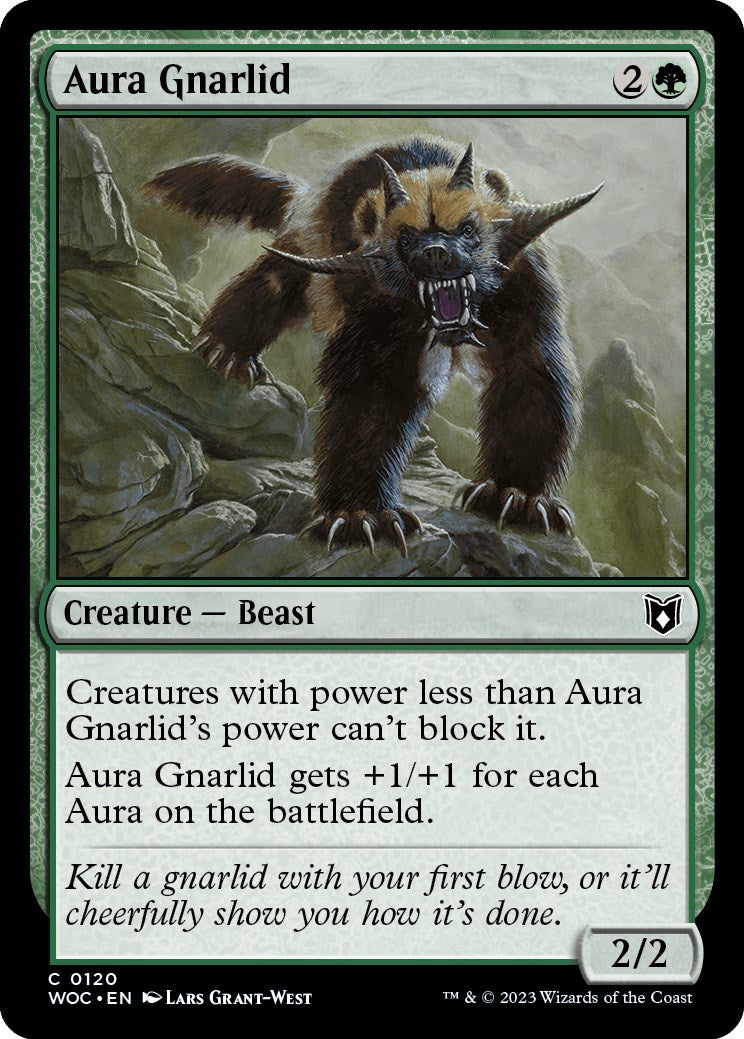 Aura Gnarlid [Wilds of Eldraine Commander] | Impulse Games and Hobbies