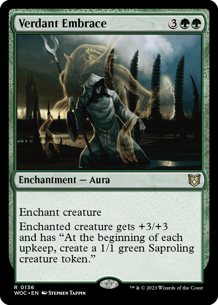 Verdant Embrace [Wilds of Eldraine Commander] | Impulse Games and Hobbies