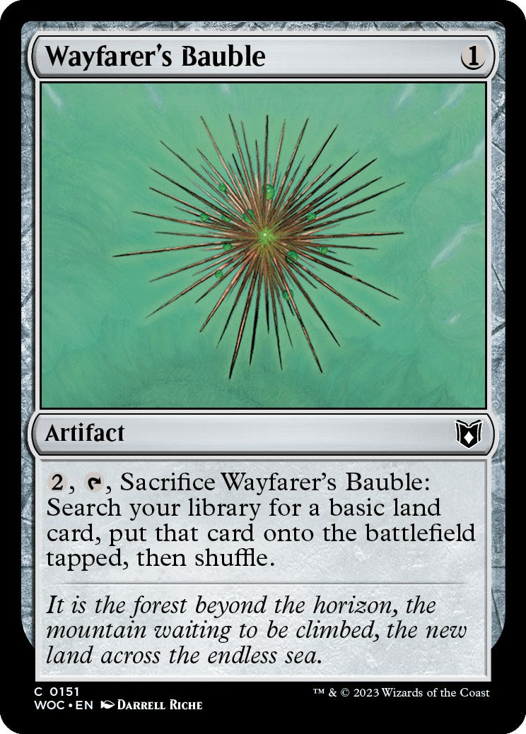 Wayfarer's Bauble [Wilds of Eldraine Commander] | Impulse Games and Hobbies