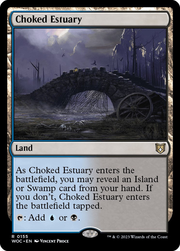 Choked Estuary [Wilds of Eldraine Commander] | Impulse Games and Hobbies