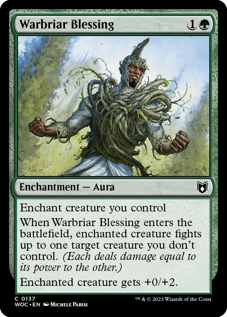 Warbriar Blessing [Wilds of Eldraine Commander] | Impulse Games and Hobbies