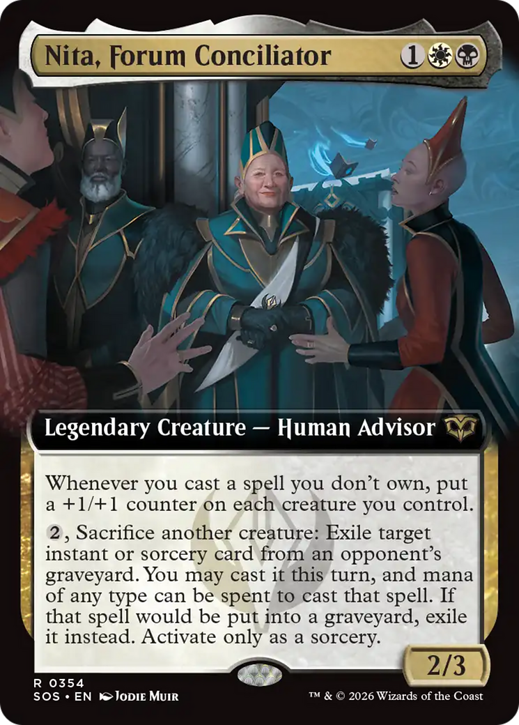 Nita, Forum Conciliator (Extended Art) [Secrets of Strixhaven] | Impulse Games and Hobbies