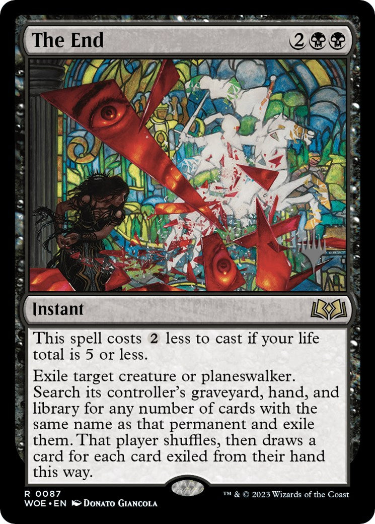 The End (Promo Pack) [Wilds of Eldraine Promos] | Impulse Games and Hobbies