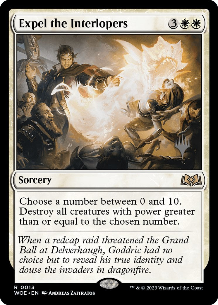 Expel the Interlopers (Promo Pack) [Wilds of Eldraine Promos] | Impulse Games and Hobbies