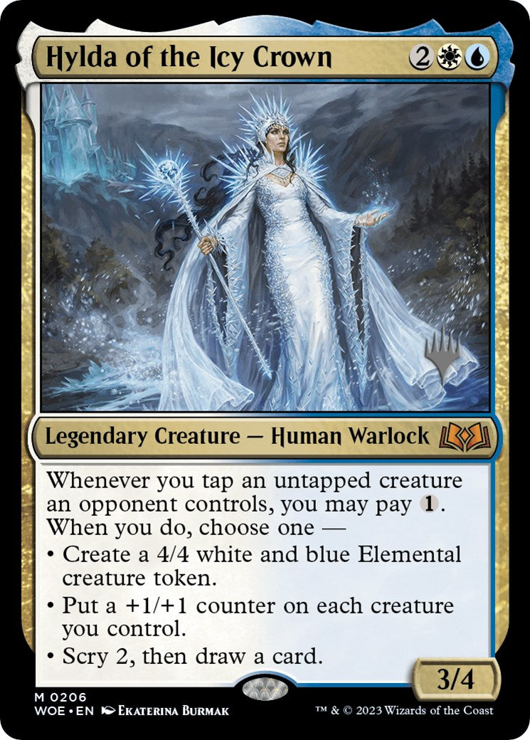 Hylda of the Icy Crown (Promo Pack) [Wilds of Eldraine Promos] | Impulse Games and Hobbies