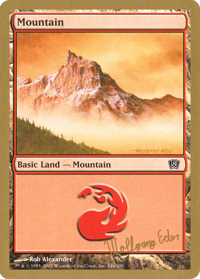 Mountain (we346) (Wolfgang Eder) [World Championship Decks 2003] | Impulse Games and Hobbies