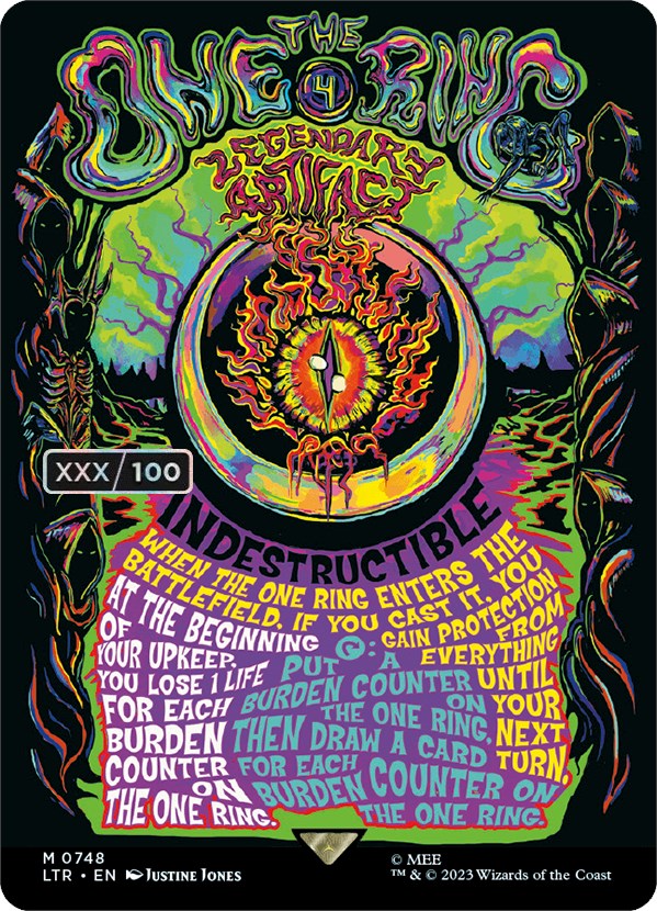 The One Ring (Borderless Poster) (Serialized) [The Lord of the Rings: Tales of Middle-Earth] | Impulse Games and Hobbies