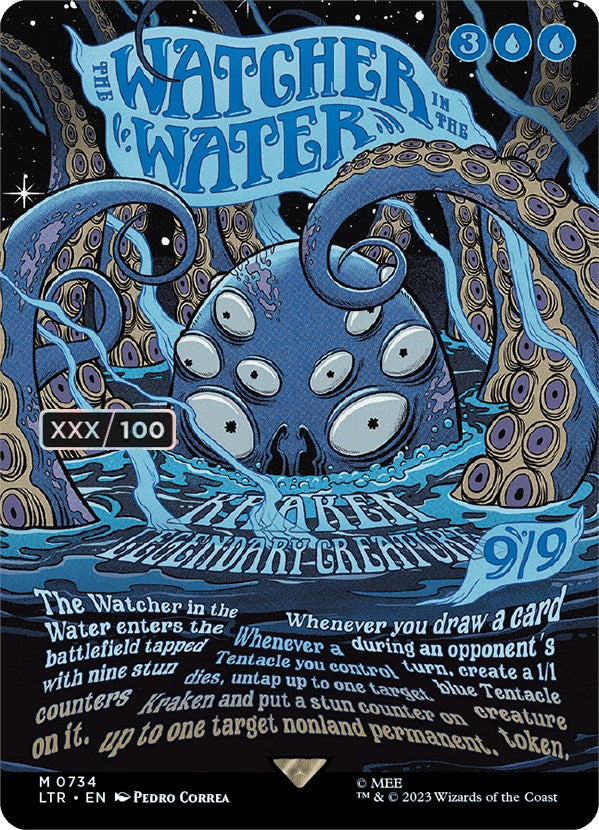 The Watcher in the Water (Borderless Poster) (Serialized) [The Lord of the Rings: Tales of Middle-Earth] | Impulse Games and Hobbies