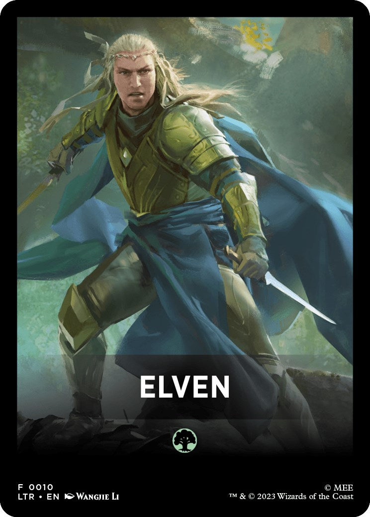 Elven Theme Card [The Lord of the Rings: Tales of Middle-Earth] | Impulse Games and Hobbies