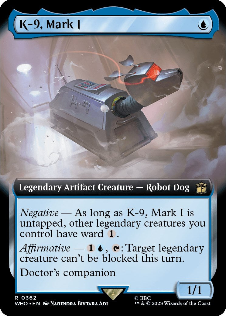 K-9, Mark I (Extended Art) [Doctor Who] | Impulse Games and Hobbies