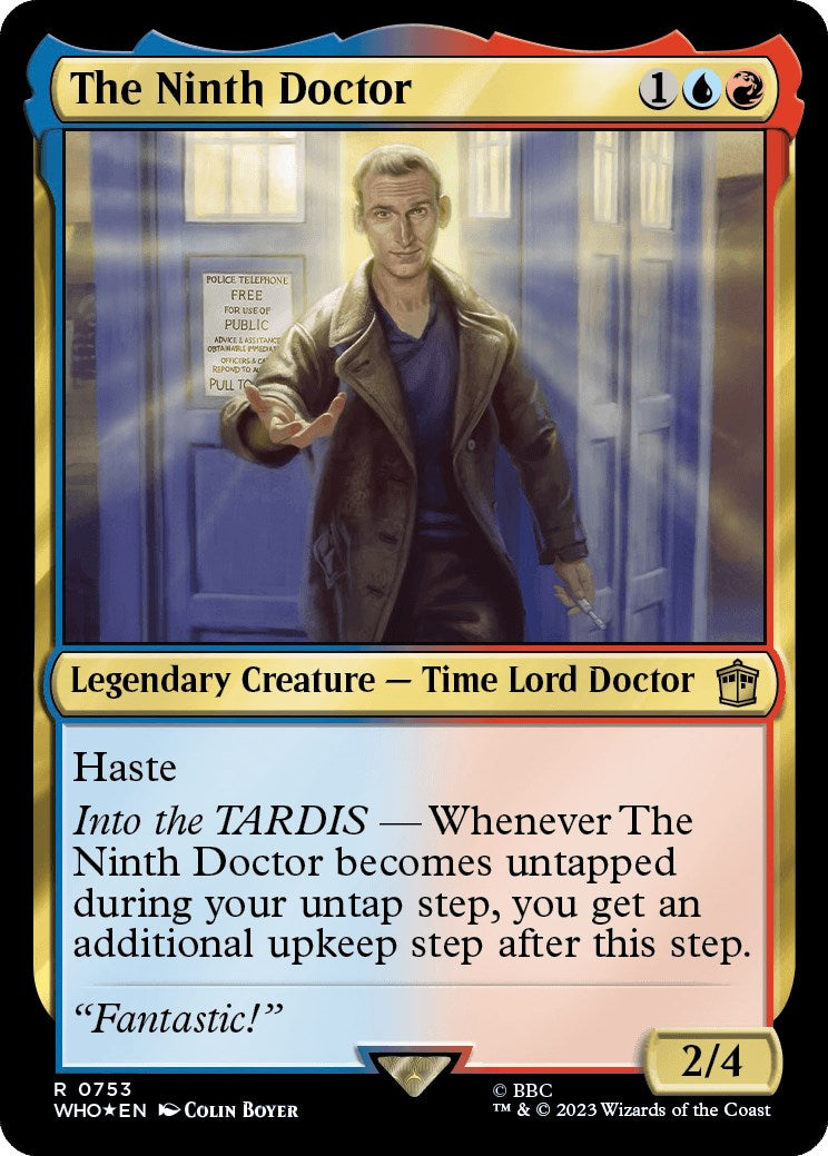 The Ninth Doctor (Surge Foil) [Doctor Who] | Impulse Games and Hobbies