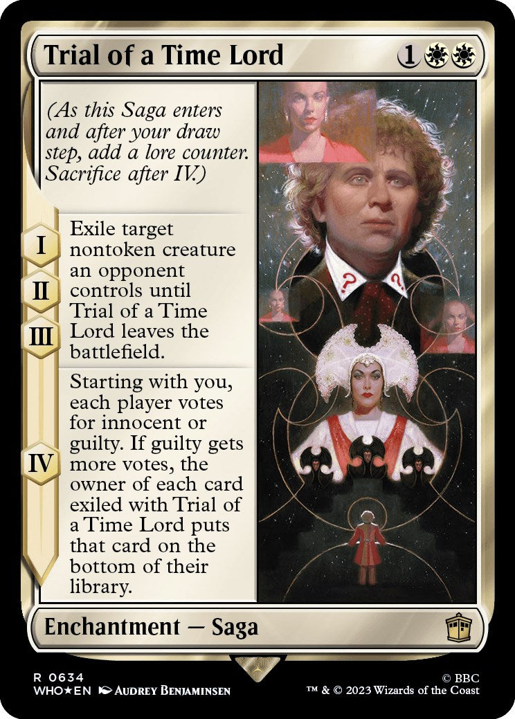Trial of a Time Lord (Surge Foil) [Doctor Who] | Impulse Games and Hobbies