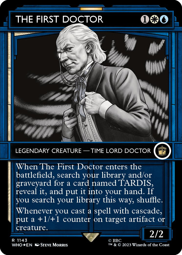 The First Doctor (Showcase) (Surge Foil) [Doctor Who] | Impulse Games and Hobbies