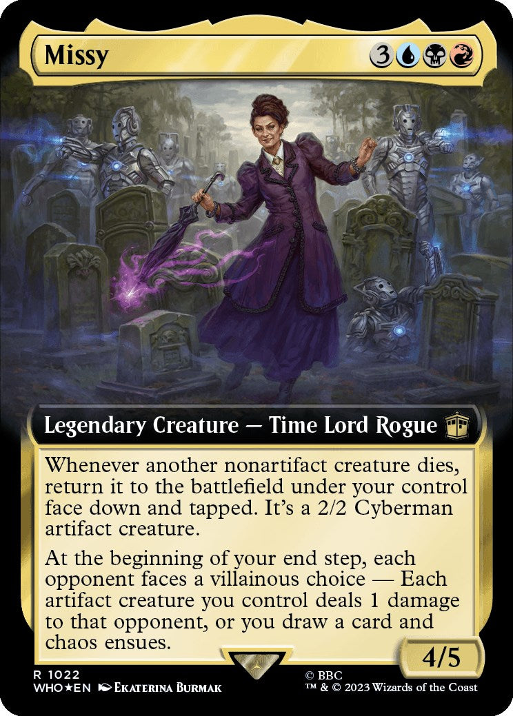 Missy (Extended Art) (Surge Foil) [Doctor Who] | Impulse Games and Hobbies