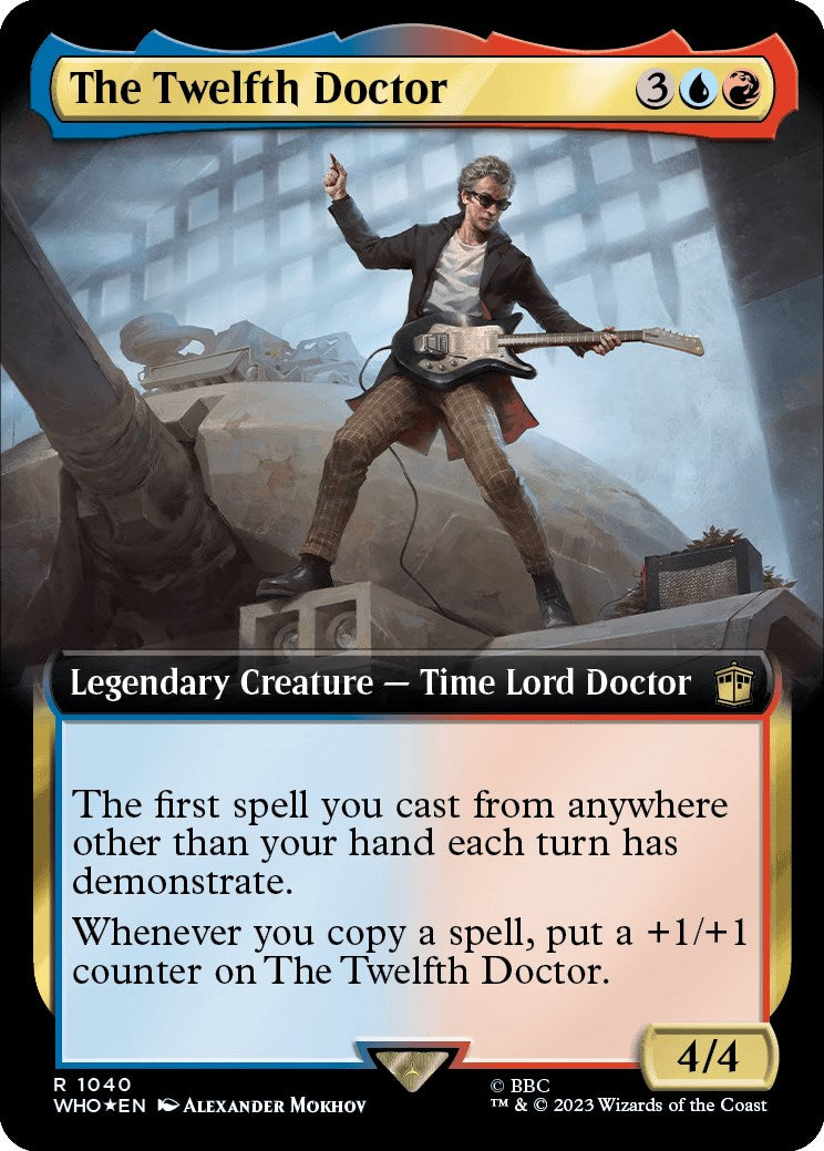 The Twelfth Doctor (Extended Art) (Surge Foil) [Doctor Who] | Impulse Games and Hobbies