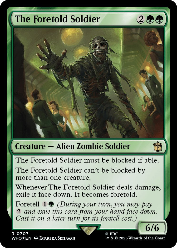 The Foretold Soldier (Surge Foil) [Doctor Who] | Impulse Games and Hobbies