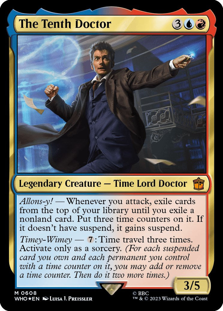 The Tenth Doctor (Surge Foil) [Doctor Who] | Impulse Games and Hobbies