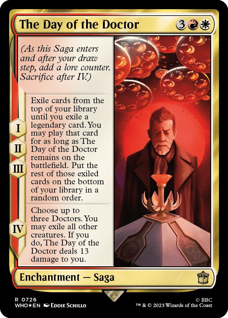 The Day of the Doctor (Surge Foil) [Doctor Who] | Impulse Games and Hobbies