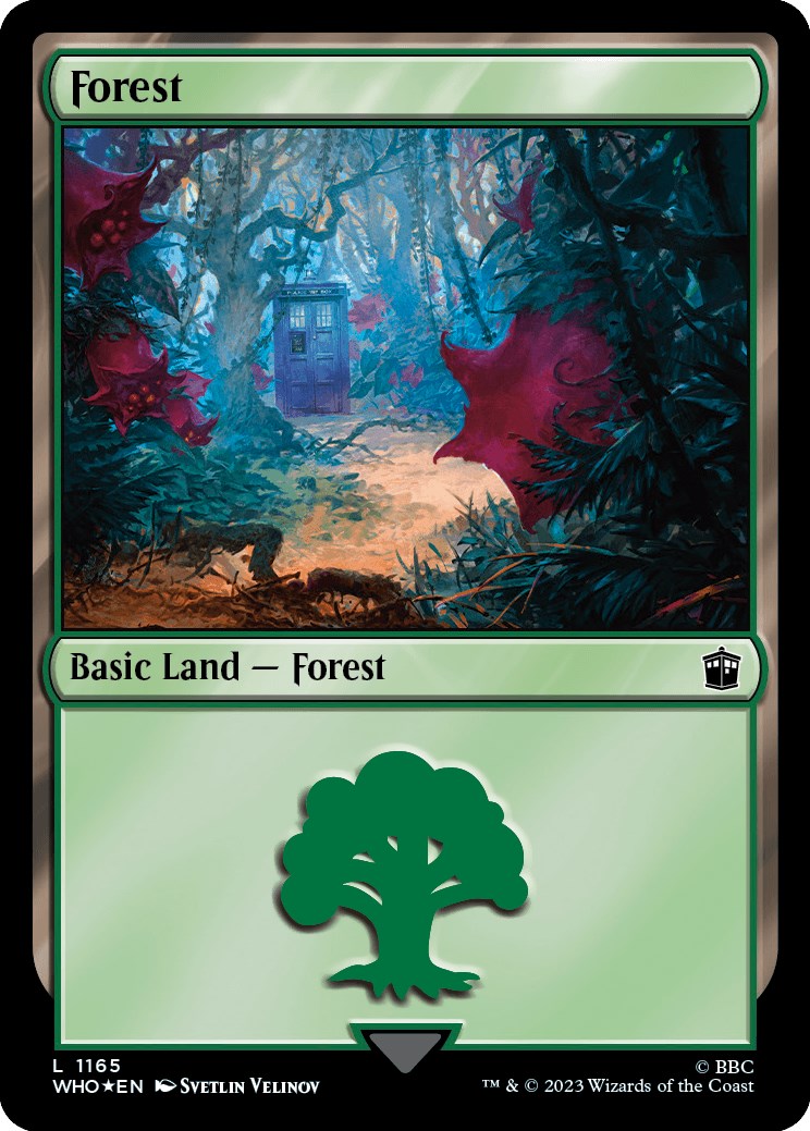 Forest (1165) (Surge Foil) [Doctor Who] | Impulse Games and Hobbies