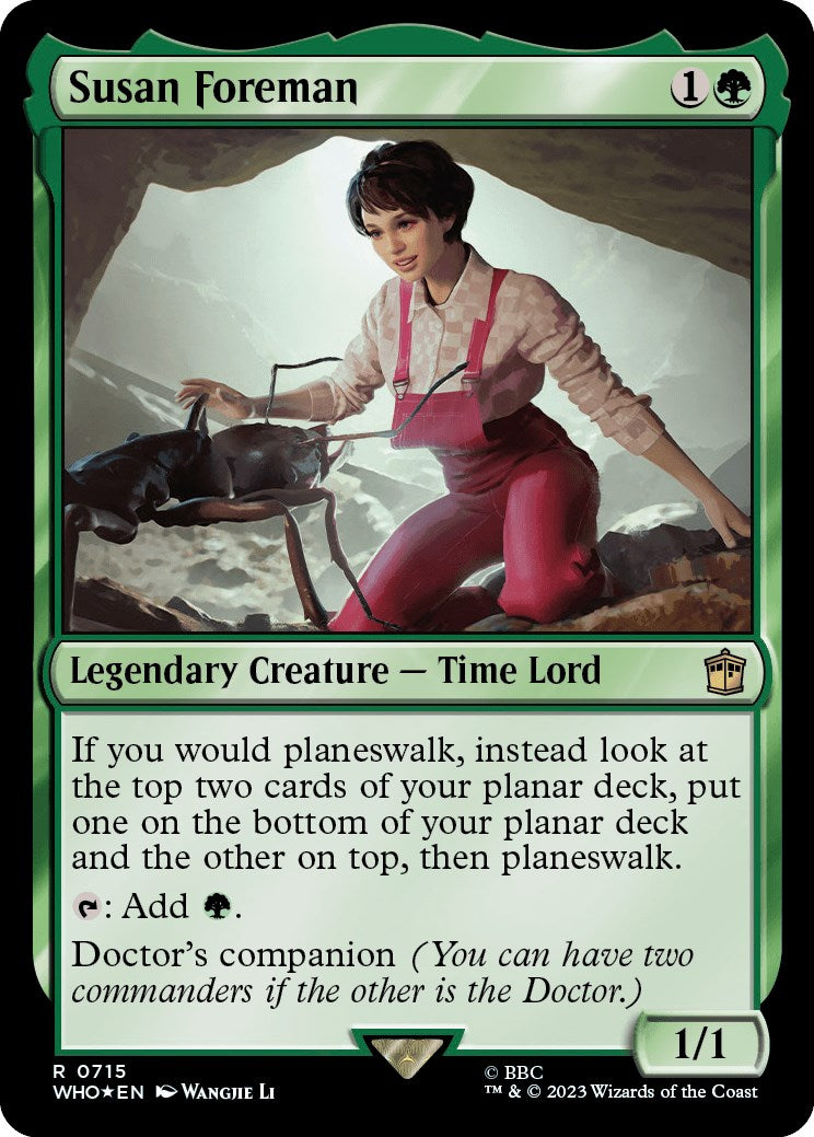 Susan Foreman (Surge Foil) [Doctor Who] | Impulse Games and Hobbies