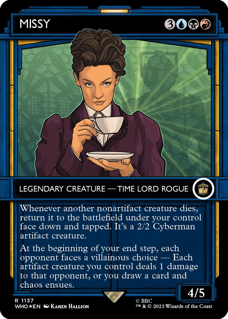 Missy (Showcase) (Surge Foil) [Doctor Who] | Impulse Games and Hobbies