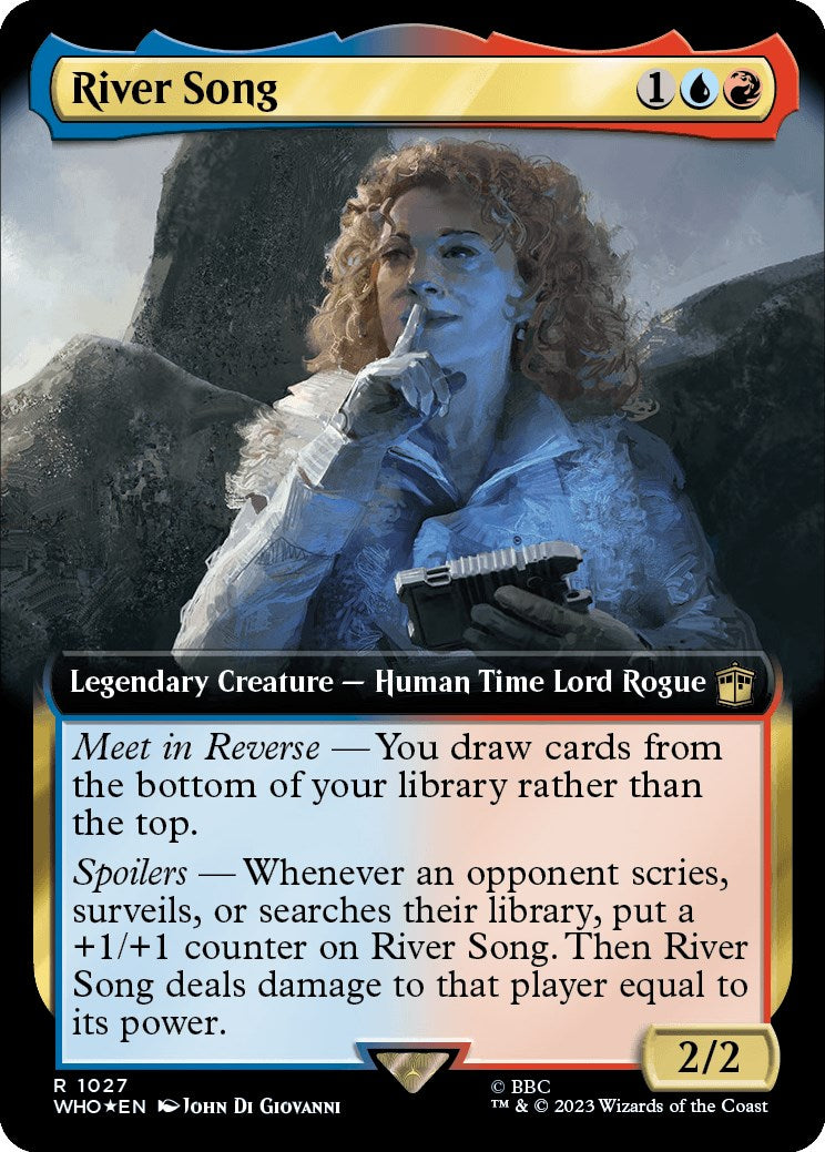 River Song (Extended Art) (Surge Foil) [Doctor Who] | Impulse Games and Hobbies