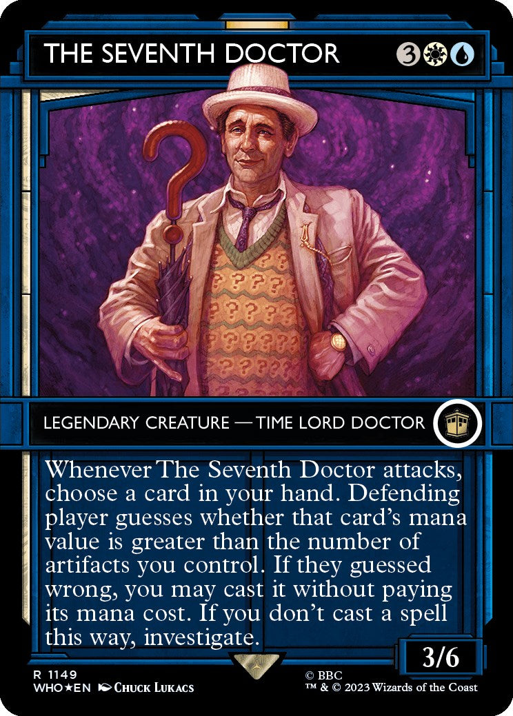 The Seventh Doctor (Showcase) (Surge Foil) [Doctor Who] | Impulse Games and Hobbies