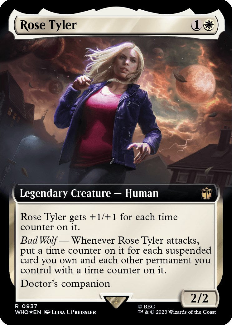 Rose Tyler (Extended Art) (Surge Foil) [Doctor Who] | Impulse Games and Hobbies