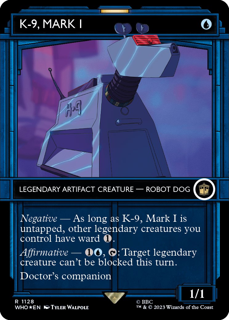 K-9, Mark I (Showcase) (Surge Foil) [Doctor Who] | Impulse Games and Hobbies