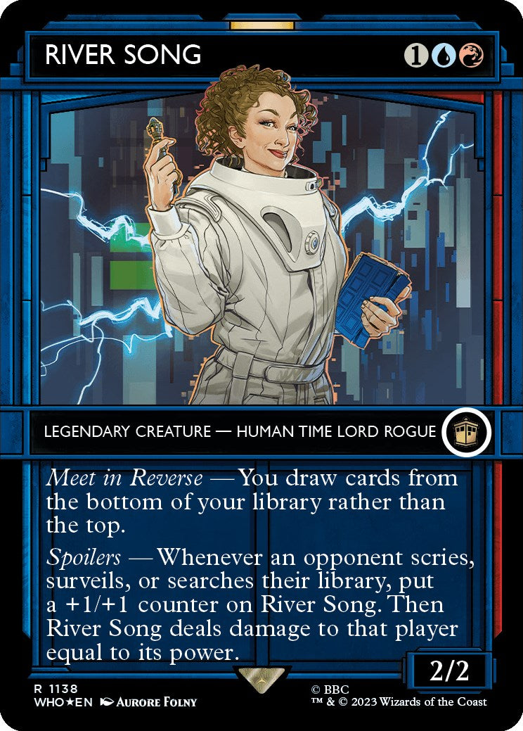 RIVER SONG (Showcase) (Surge Foil) [Doctor Who] | Impulse Games and Hobbies