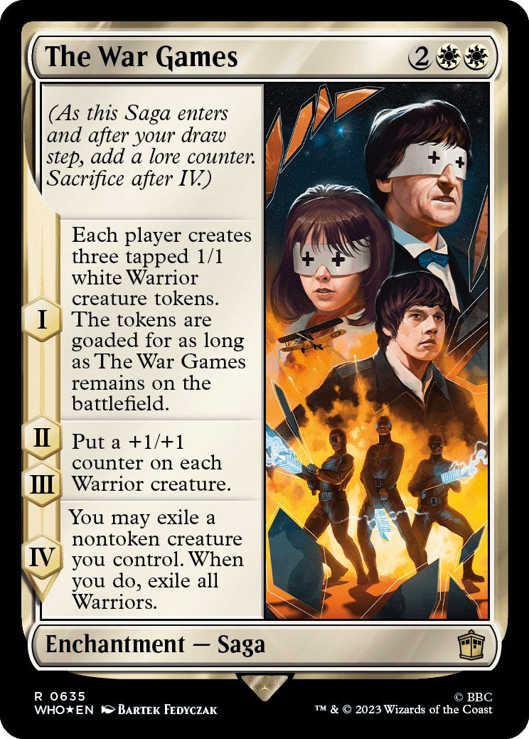 The War Games (Surge Foil) [Doctor Who] | Impulse Games and Hobbies