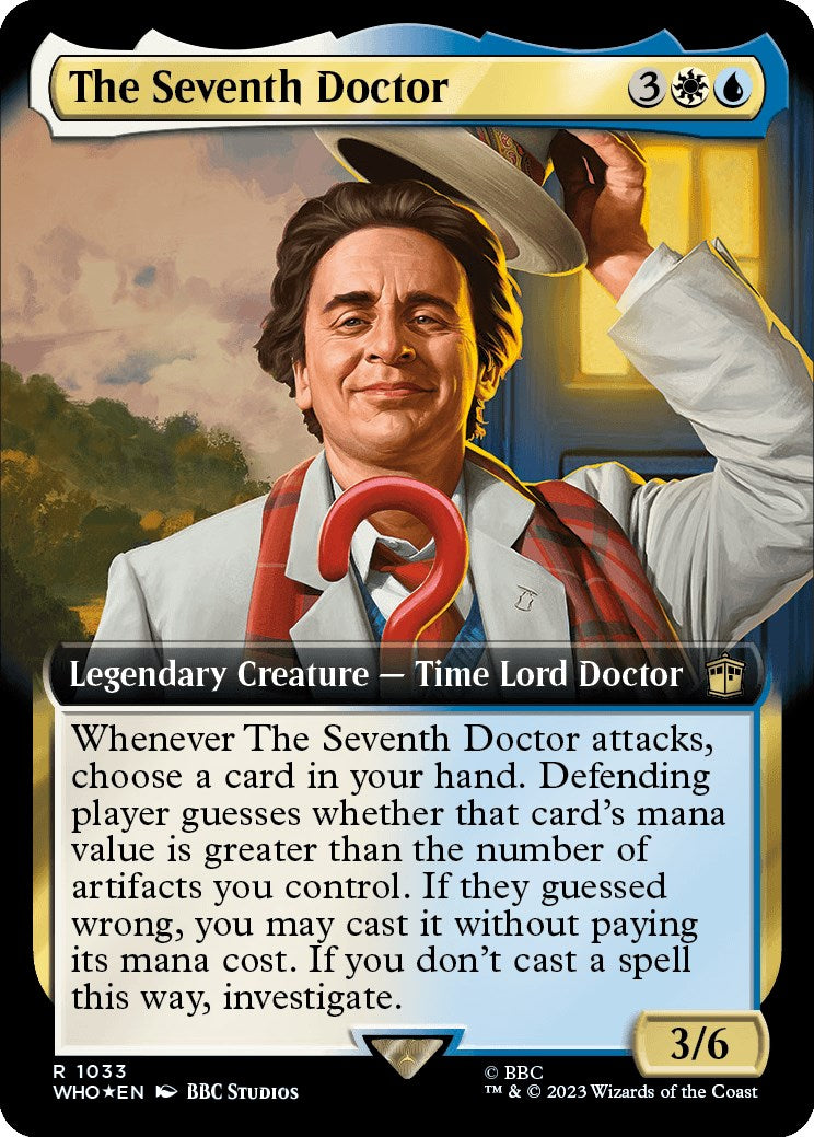 The Seventh Doctor (Extended Art) (Surge Foil) [Doctor Who] | Impulse Games and Hobbies