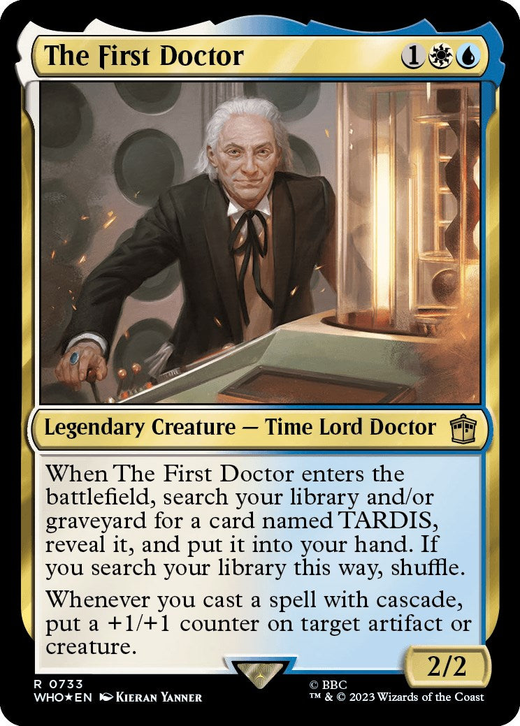 The First Doctor (Surge Foil) [Doctor Who] | Impulse Games and Hobbies