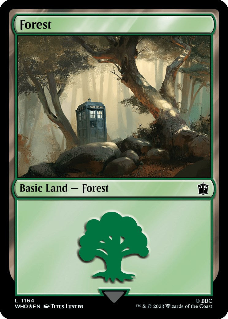 Forest (1164) (Surge Foil) [Doctor Who] | Impulse Games and Hobbies