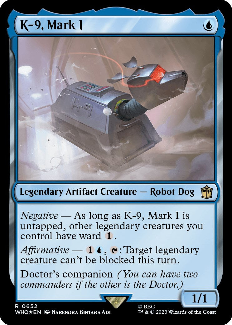 K-9, Mark I (Surge Foil) [Doctor Who] | Impulse Games and Hobbies