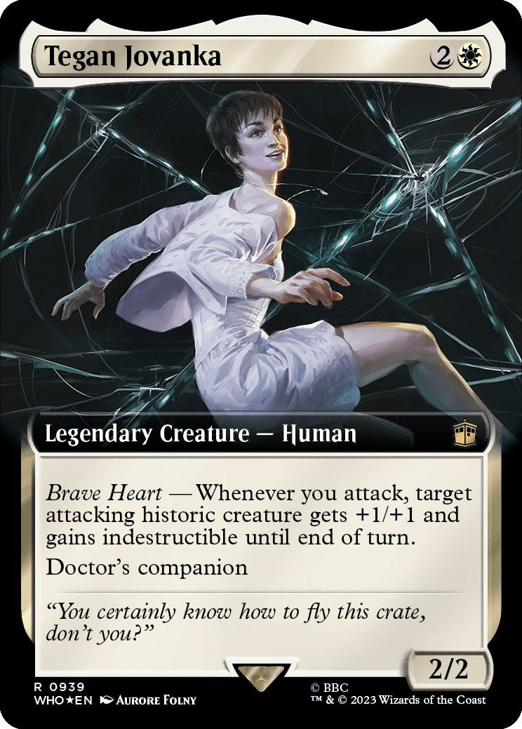 Tegan Jovanka (Extended Art) (Surge Foil) [Doctor Who] | Impulse Games and Hobbies