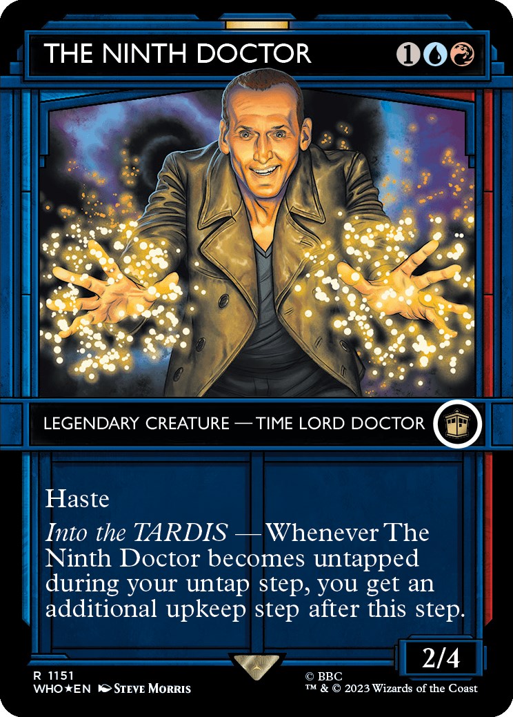 The Ninth Doctor (Showcase) (Surge Foil) [Doctor Who] | Impulse Games and Hobbies