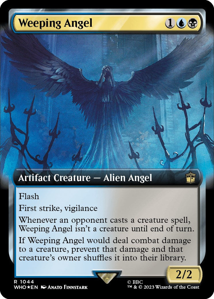 Weeping Angel (Extended Art) (Surge Foil) [Doctor Who] | Impulse Games and Hobbies