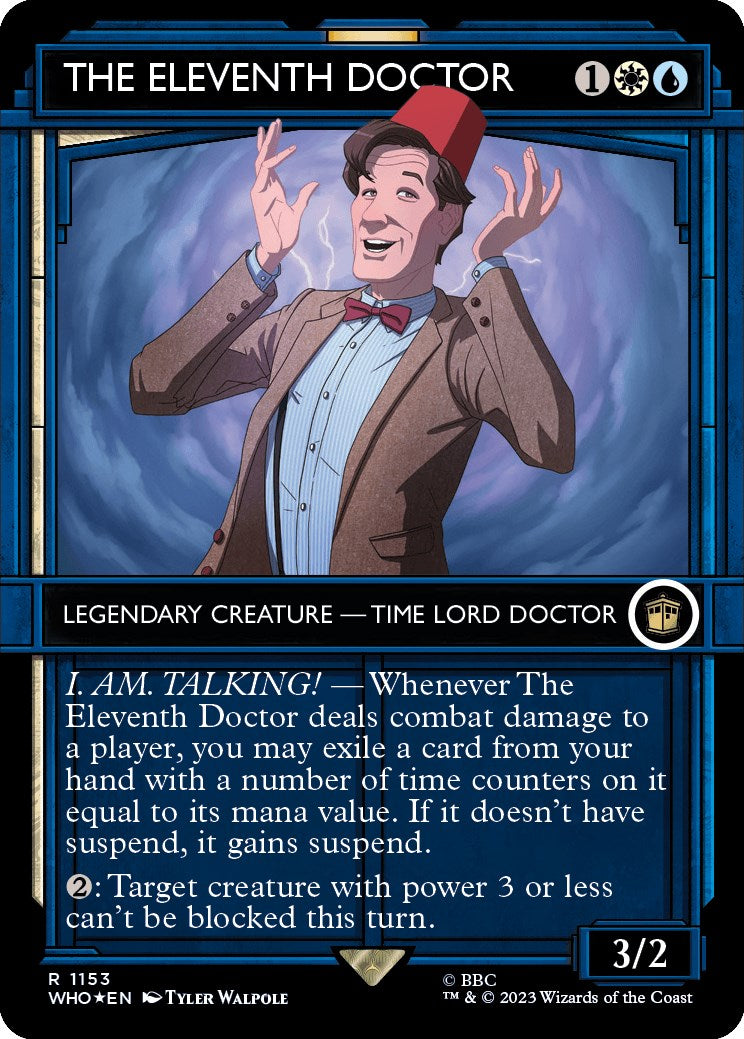 The Eleventh Doctor (Showcase) (Surge Foil) [Doctor Who] | Impulse Games and Hobbies